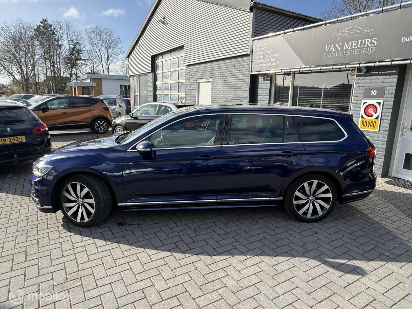 Volkswagen Passat Variant 1.4 TSI Highline Business R, Trekh, Auto's, 125 pk, Gebruikt, 4 cilinders, Blauw