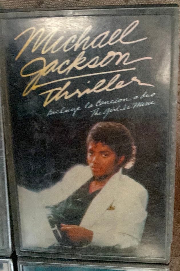 Cassette michael jackson thriller, Ophalen of Verzenden, Zo goed als nieuw, Pop, 1 bandje