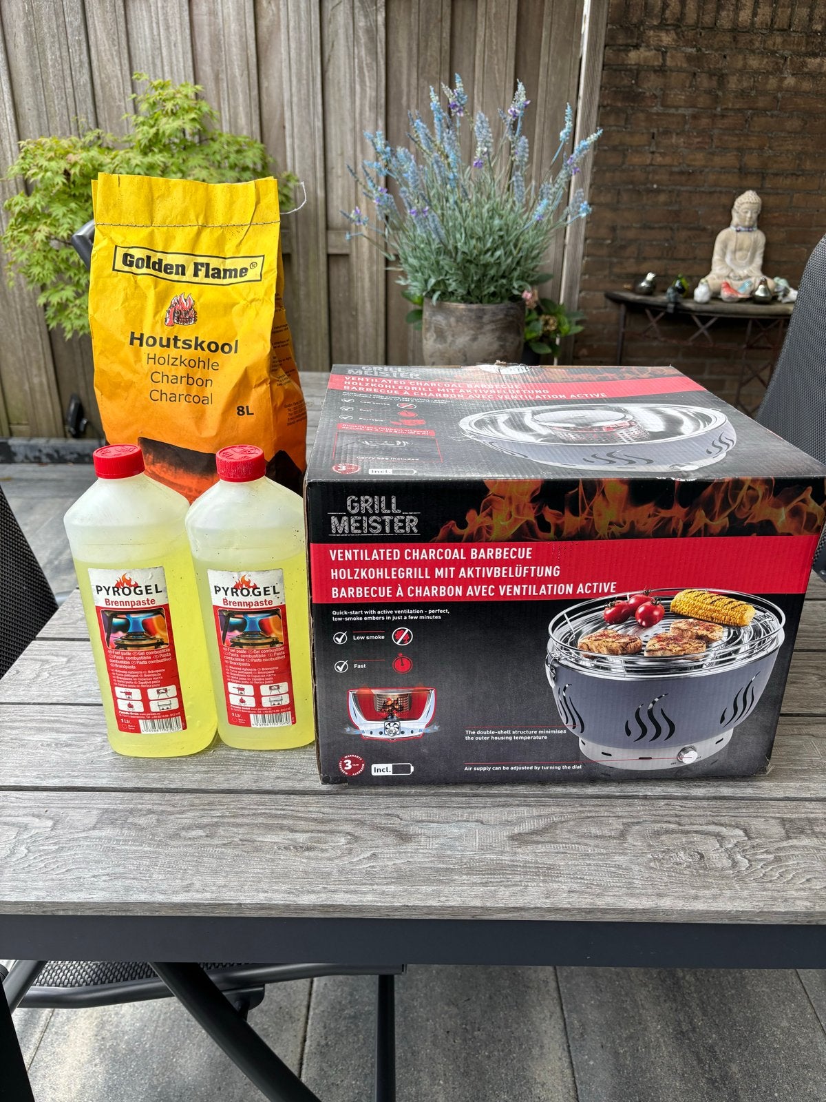 Grillmeister BBQ - Nieuw in verpakking met accessoires, Ophalen of Verzenden, Nieuw