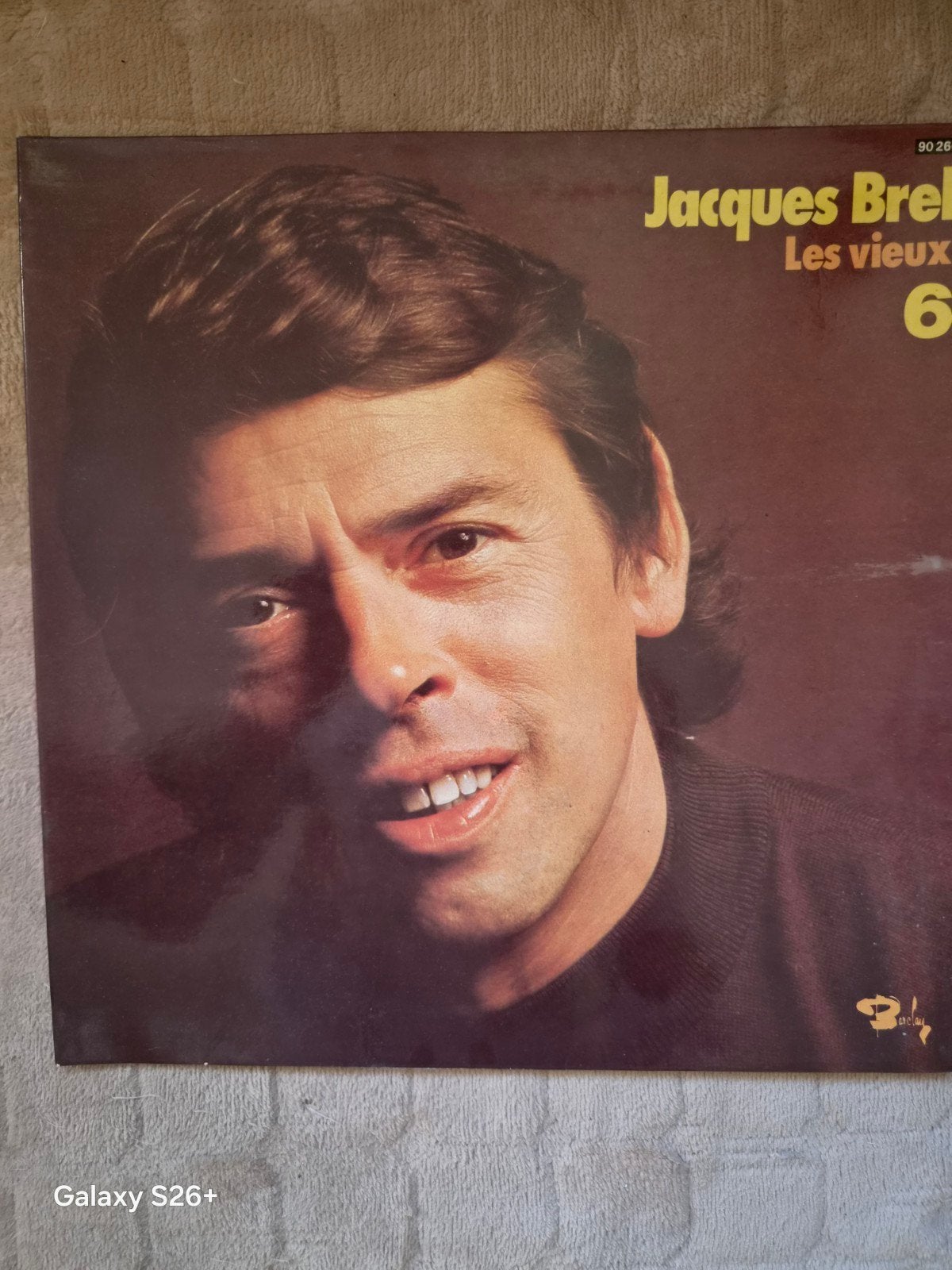 Jacques Brel - Les Vieux (6) LP Vinyl, Ophalen of Verzenden, Gebruikt, Album, Chanson