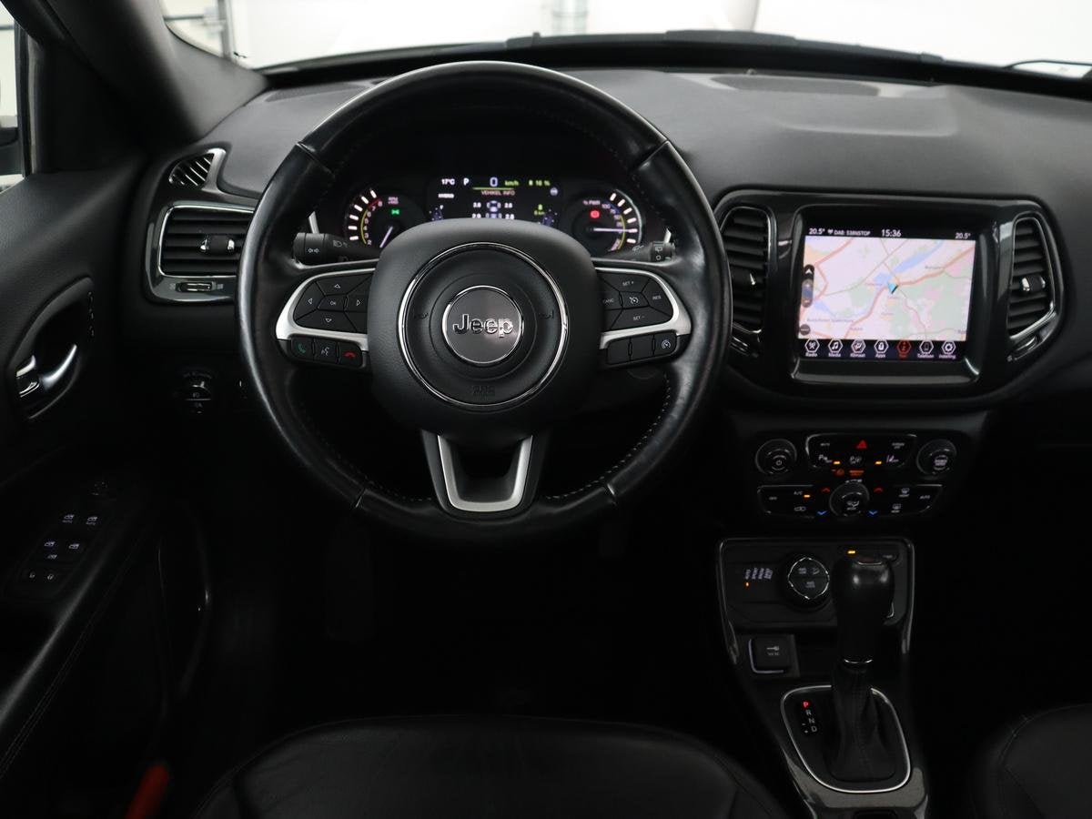 Jeep Compass 4xe 240 Plug-in Hybrid Electric S | Panoramadak, Auto's, Jeep, Automaat, Euro 6, 4 cilinders, Wit