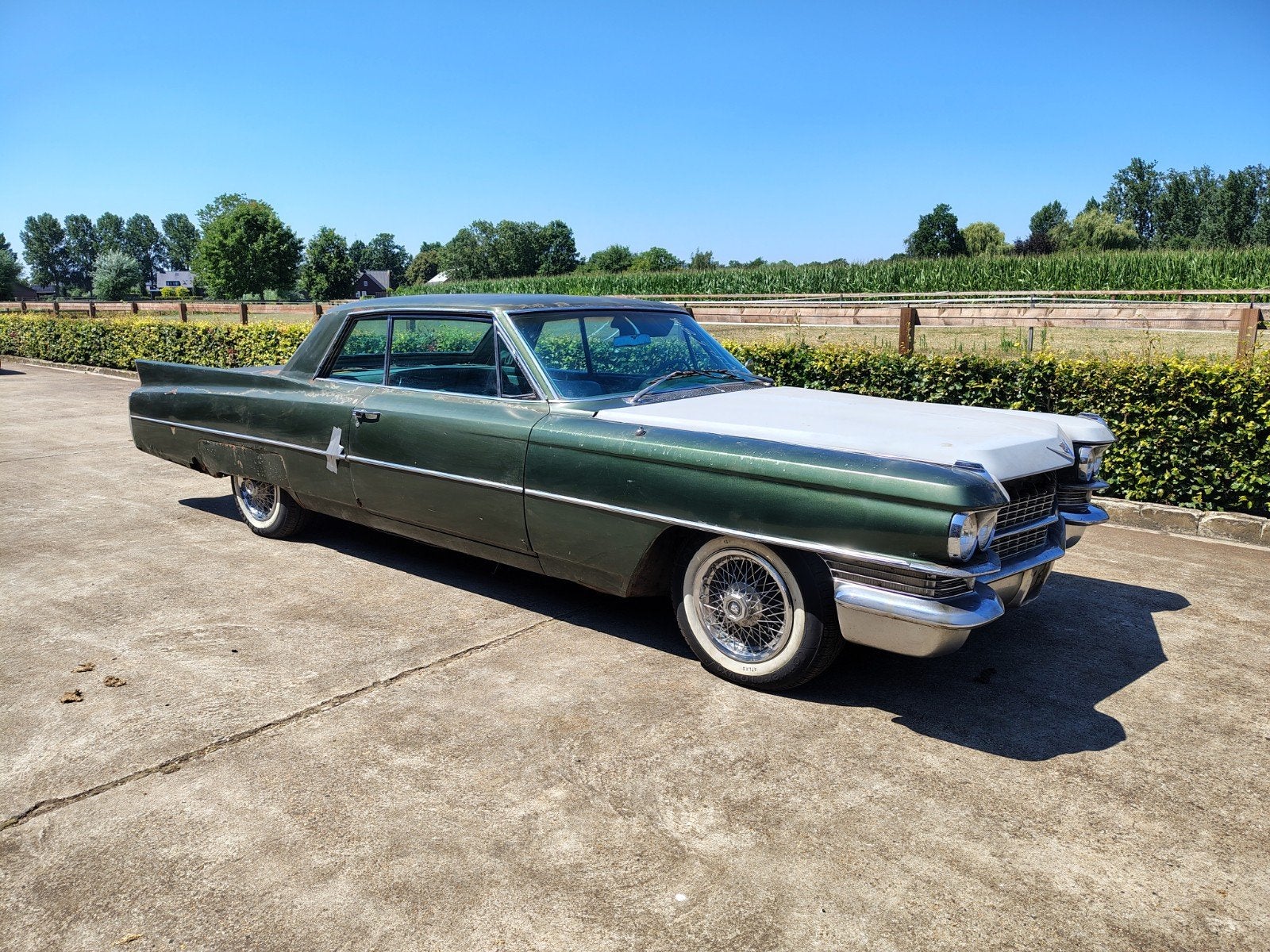 Cadillac Coupe De Ville (1963) v8 /USA Titel / Project, Auto's, Oldtimers, Particulier, Te koop
