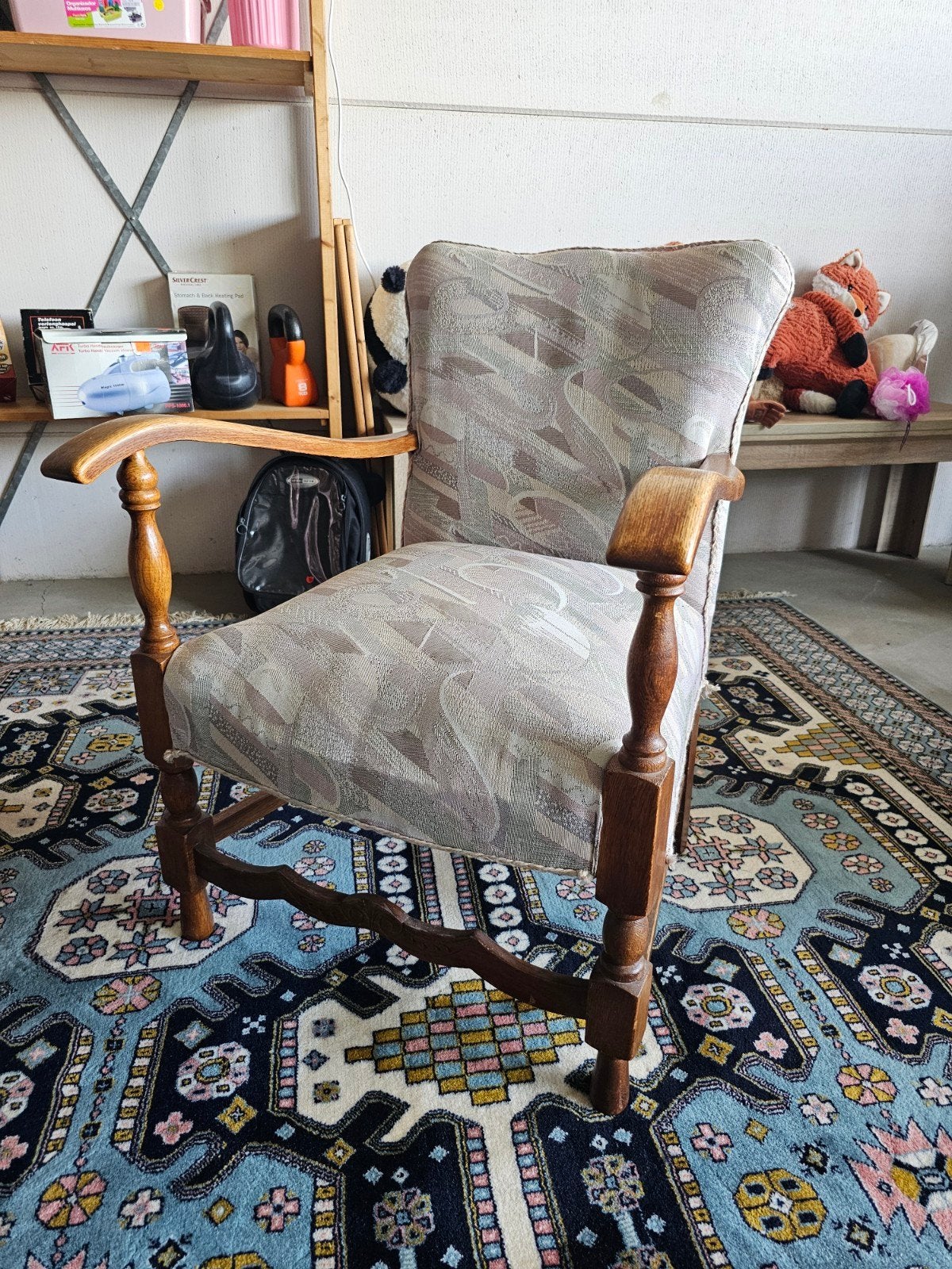 Nette vintage fauteuil, Antiek en Kunst, Ophalen