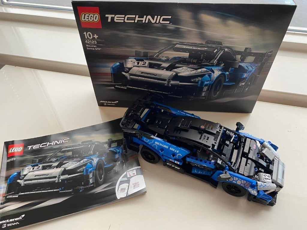mclaren senna 42123, Inclusief instructies, Lego, Ophalen of Verzenden, Zo goed als nieuw