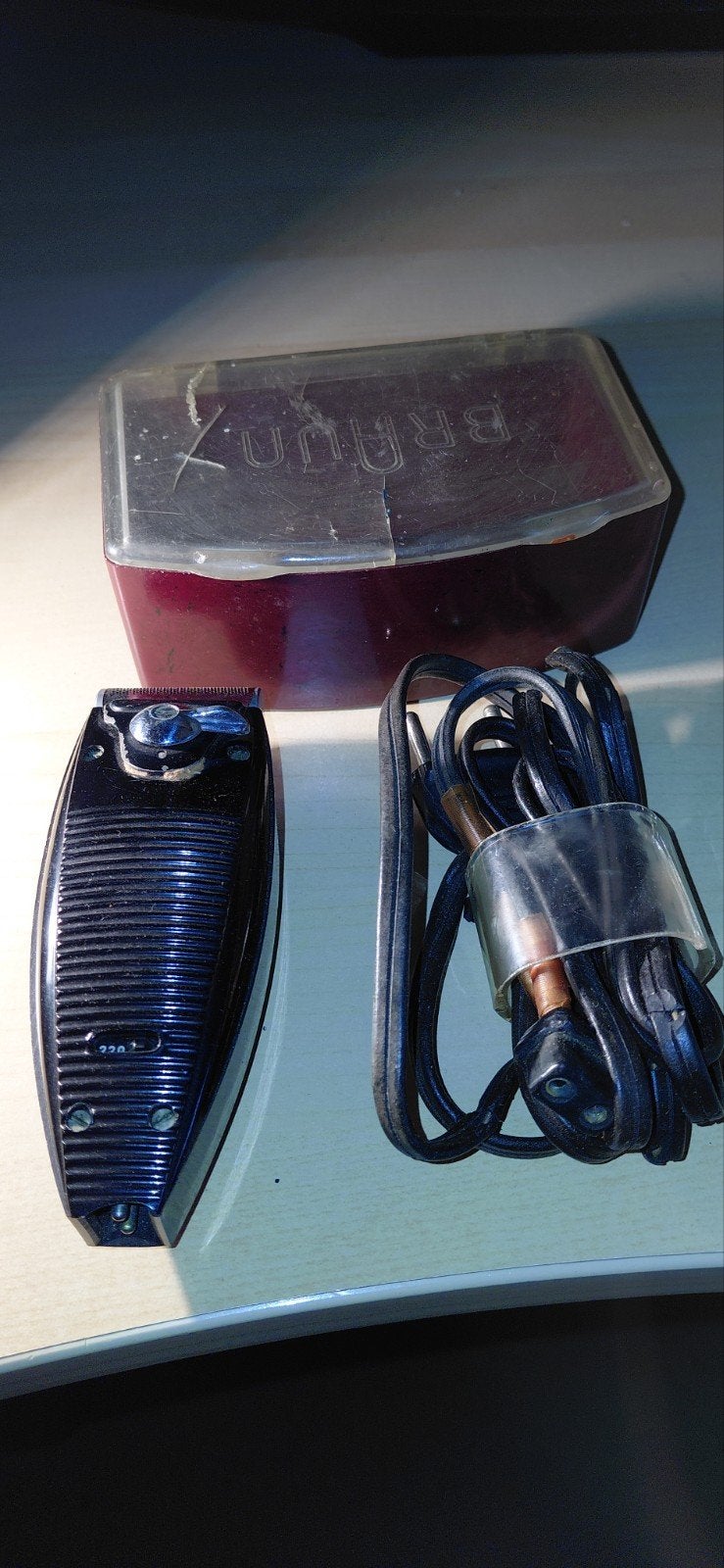 Vintage Braun Scheerapparaat 1950 Bakeliet - Zeldzaam!, Ophalen of Verzenden
