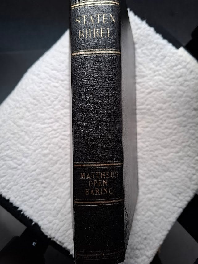 Statenbijbel met Kanttekeningen, 3 dln., Boeken, Ophalen, Gelezen
