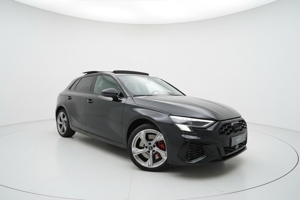 Audi A3 Sportback 45 TFSI e 2x S LINE Competition VIRTUAL PA, Gebruikt, Zwart, 4 cilinders, Zwart