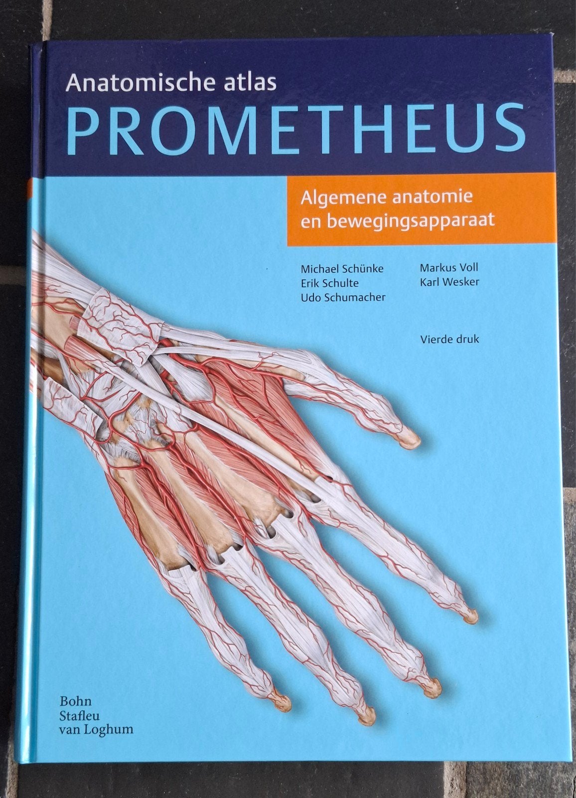 Anatomische atlas Prometheus, alg anatomie en bewegingsapp.., Ophalen, Zo goed als nieuw, Erik Schulte; Udo Schumacher; Michael Schünke