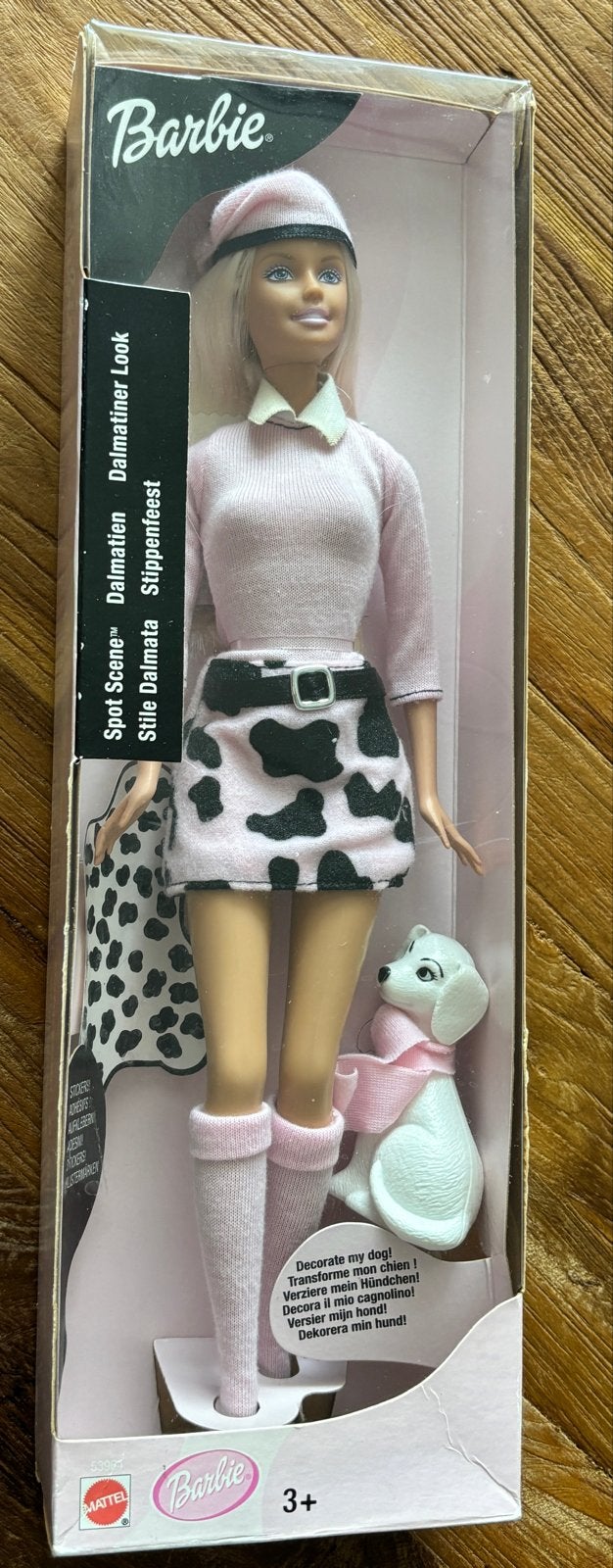 Barbie Spot Scene Dalmatiër Look - Nieuw in doos mattel, Ophalen of Verzenden, Nieuw, Pop