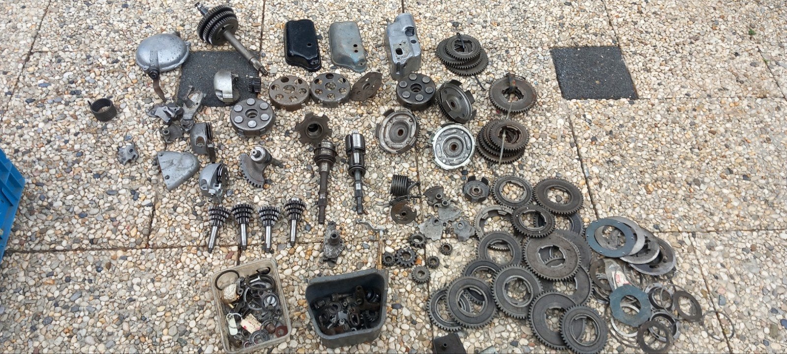 Diverse motorblok onderdelen Vespa PX VNB motoren, Motoren, Ophalen of Verzenden, Gebruikt