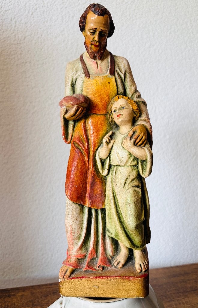 Sint-Jozef met het Kindje Jezus 26 cm, Verzenden