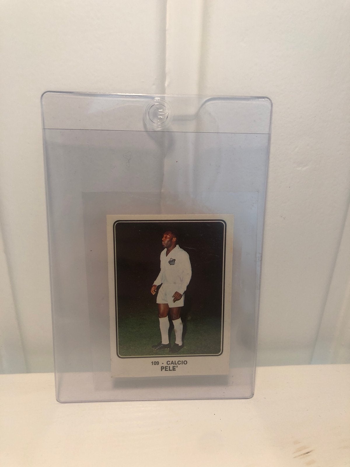 Zeer zeldzaam Pelé Panini Campioni kaartje 1973-74, Ophalen of Verzenden, Zo goed als nieuw