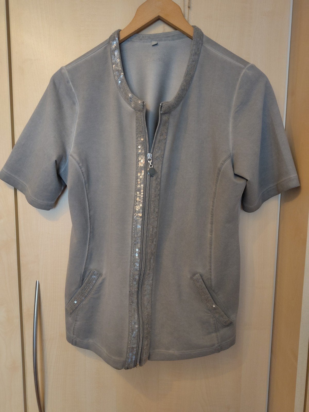 Rabe grijs truitje vest mt 42, Rabe, Maat 42/44 (L), Ophalen of Verzenden, Zo goed als nieuw
