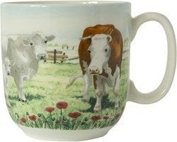 Oorbekers Koe Wiebe van der Zee servies, Overige merken, Overige typen, Nieuw, Ophalen of Verzenden