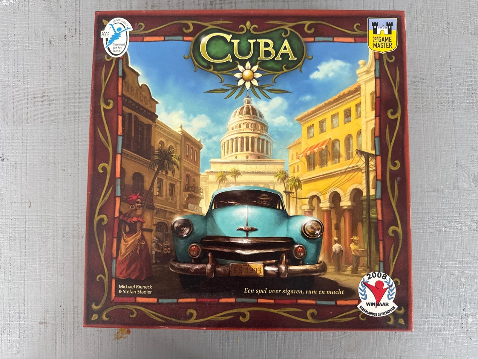 Cuba bordspel - Strategisch spel over sigaren, rum en macht, Drie of vier spelers, Ophalen of Verzenden, Nieuw