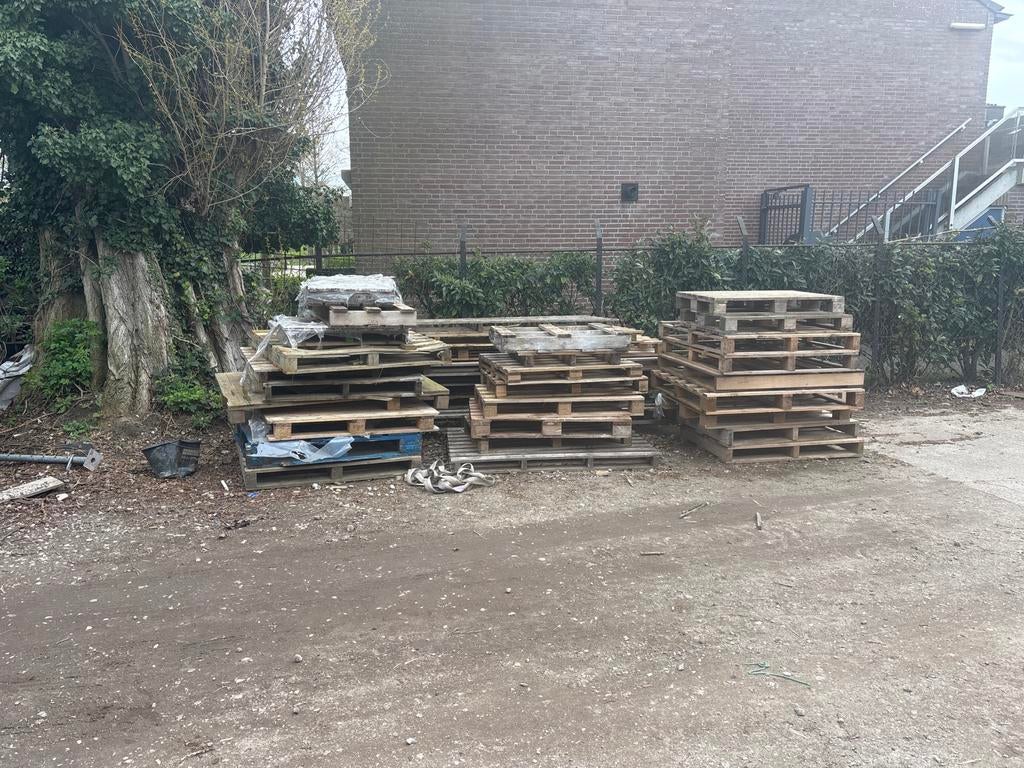 Pallets te koop - Diverse soorten en maten €30 VOOR ALLES., Doe-het-zelf en Verbouw, Overige Doe-het-zelf en Verbouw, Gebruikt