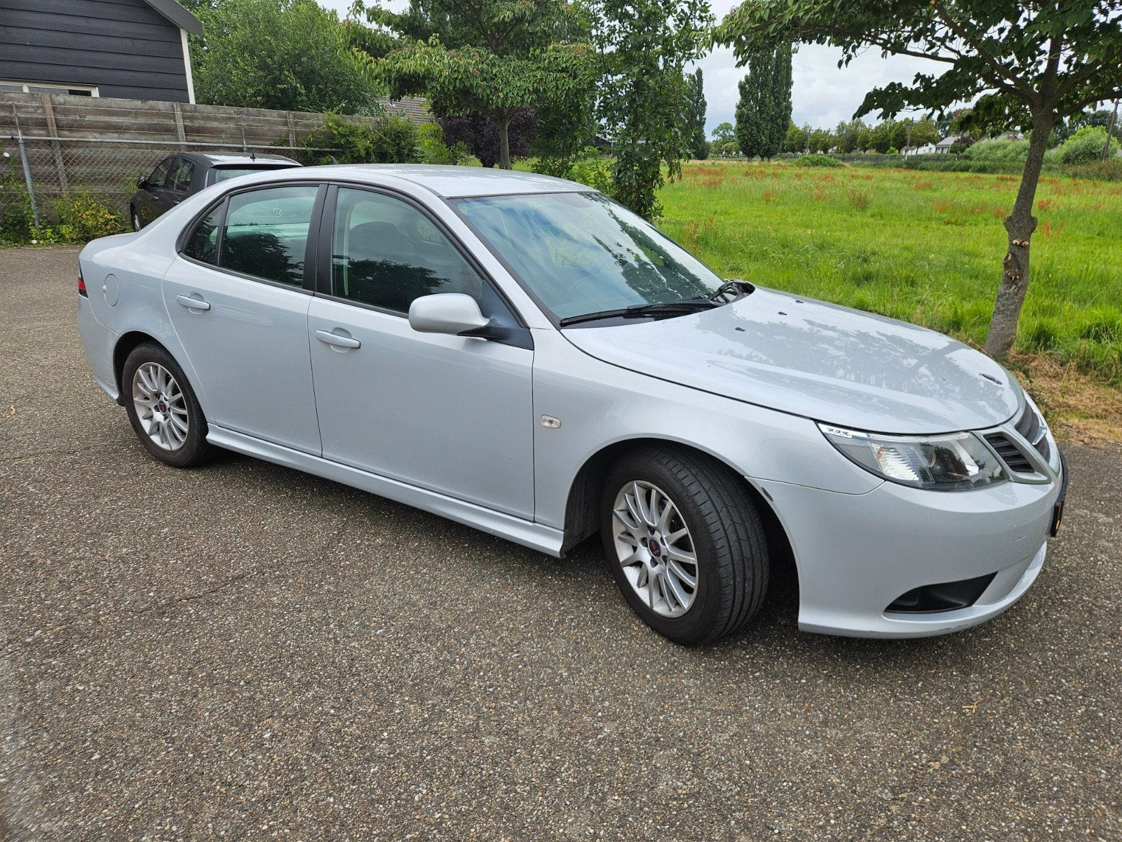 Saab 9-3 1.8T Sedan 138.000km van 2008, Auto's, 1998 cc, 4 cilinders, 150 pk, Leder