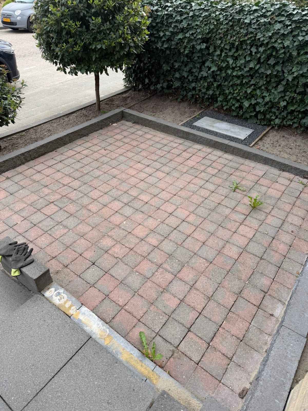 Gratis 15x15 stenen/klinkers. !zelf ophalen!, Tuin en Terras, Tegels en Klinkers, Ophalen, Zo goed als nieuw, Beton, Klinkers
