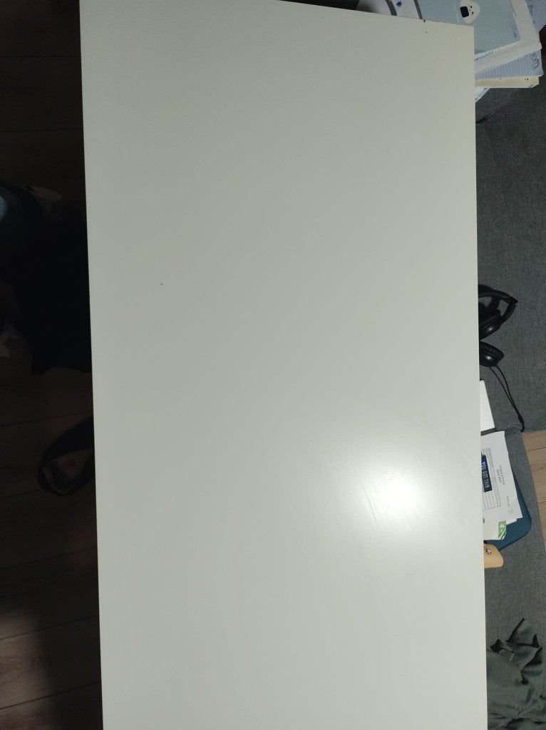 Ikea Linnmon tafelblad 120x60, Ophalen, Gebruikt, 120 cm, IKEA
