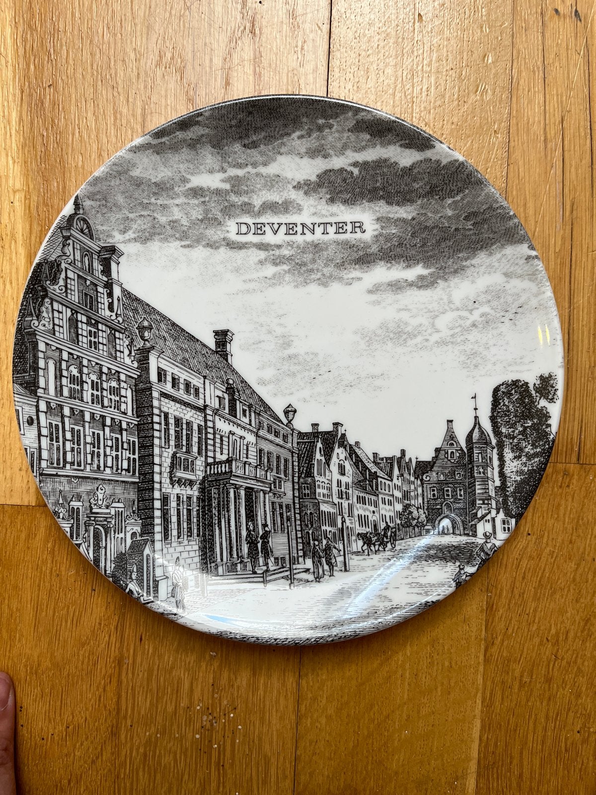 Set van 3 Deventer sierborden - Boerboom, Antiek en Kunst, Ophalen of Verzenden