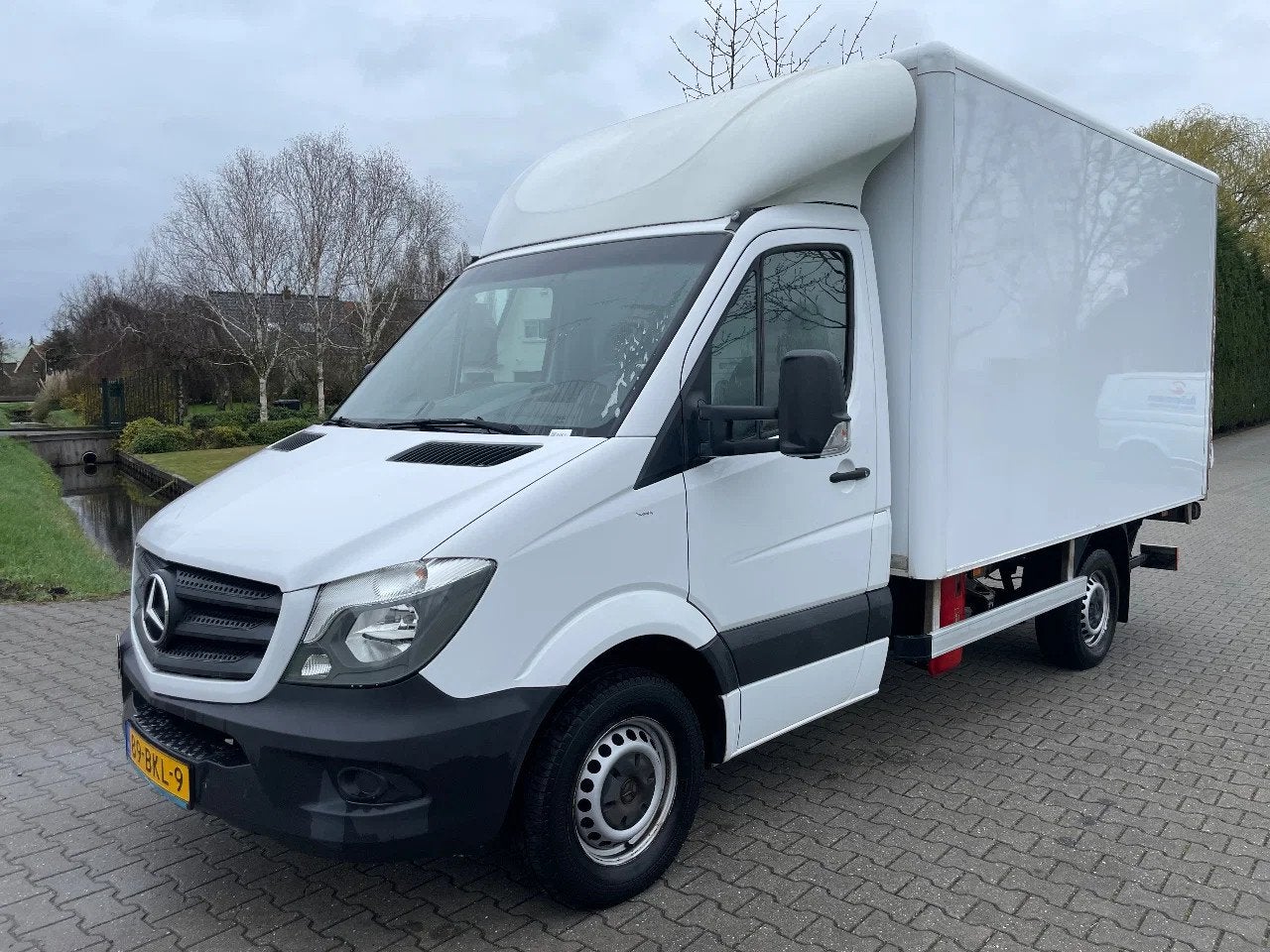 Mercedes-Benz Sprinter Elektrisch 175km range NIEUWE APK B r, Auto's, Bestelauto's, Automaat, Achterwielaandrijving, Gebruikt