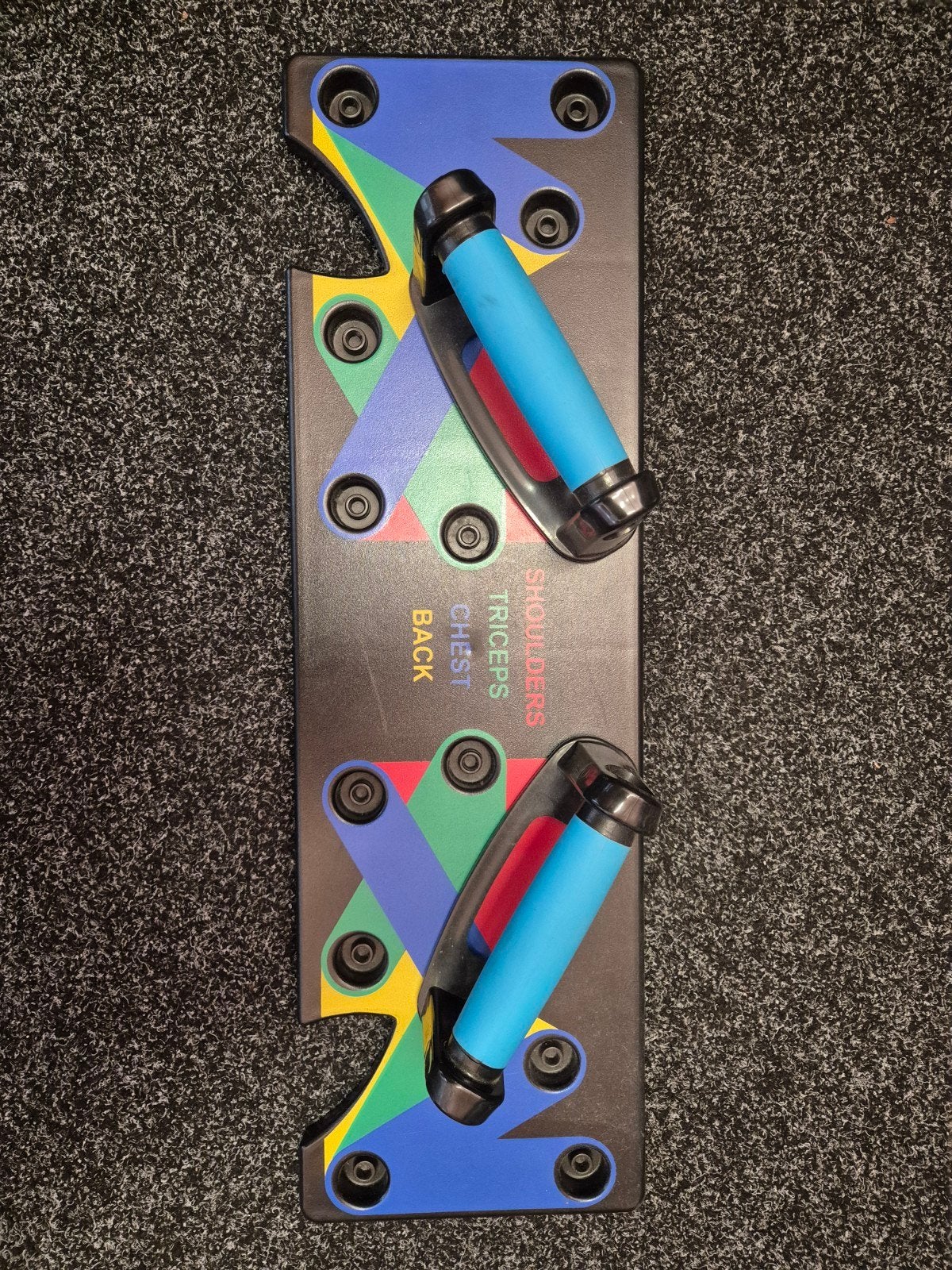 Push-up Board voor diverse spiergroepen, Sport en Fitness, Ophalen of Verzenden, Gebruikt, Rug, Push-up steun