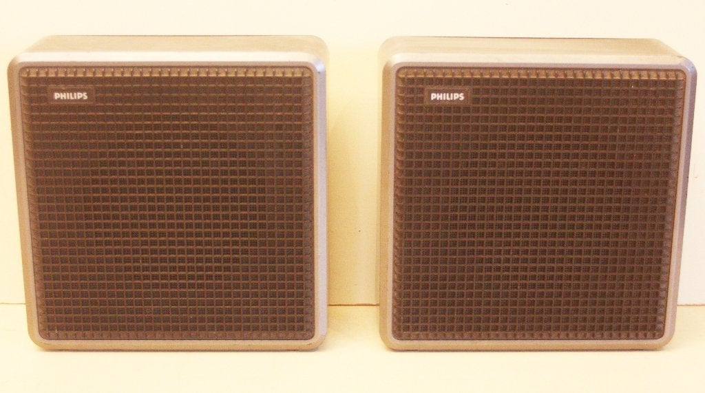 Vintage Philips Luidsprekers / Made In Holland, Stereo speakers, Philips, Ophalen of Verzenden, Zo goed als nieuw