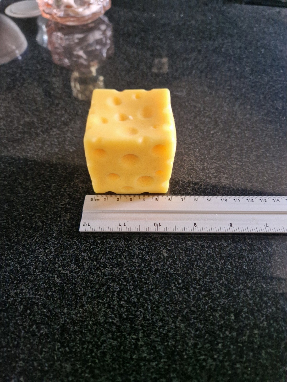 kaas squishy 5,5cm (zacht, fijn voor stress), Ophalen, Zo goed als nieuw
