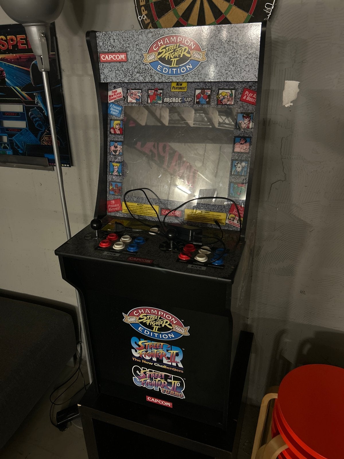 Arcade1Up Street Fighter II Champion Edition Arcade Kast, Spelcomputers en Games, Spelcomputers | Overige, Ophalen, Overige merken