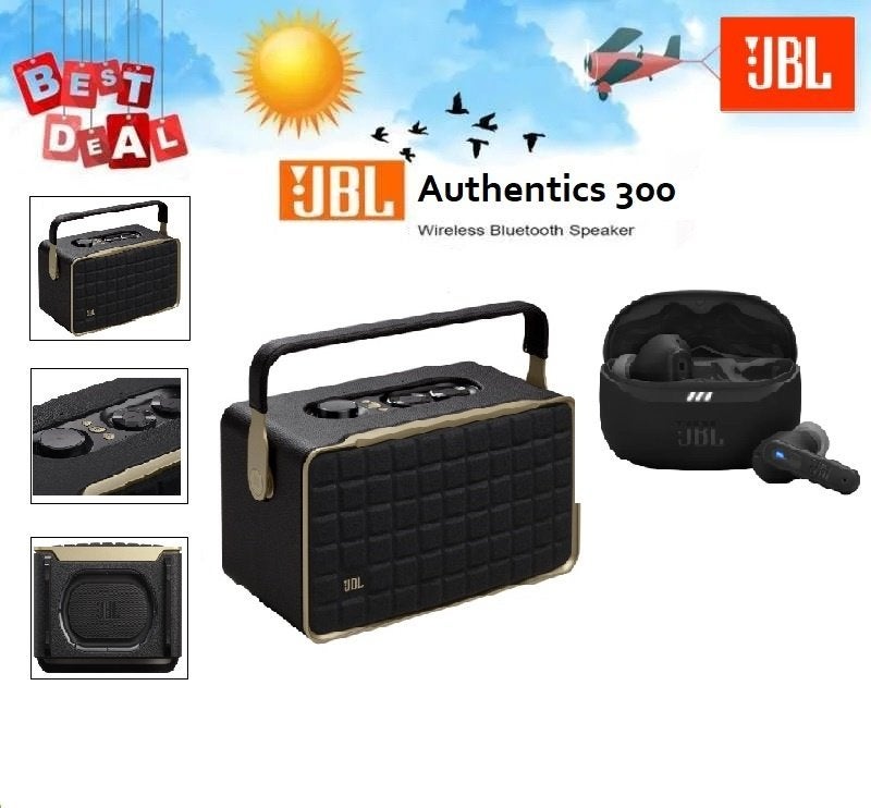 ✅NIEUW✅ JBL Authentics 300 + 🎁JBL Tune Beam 2, Ophalen of Verzenden, Nieuw, Center speaker, JBL