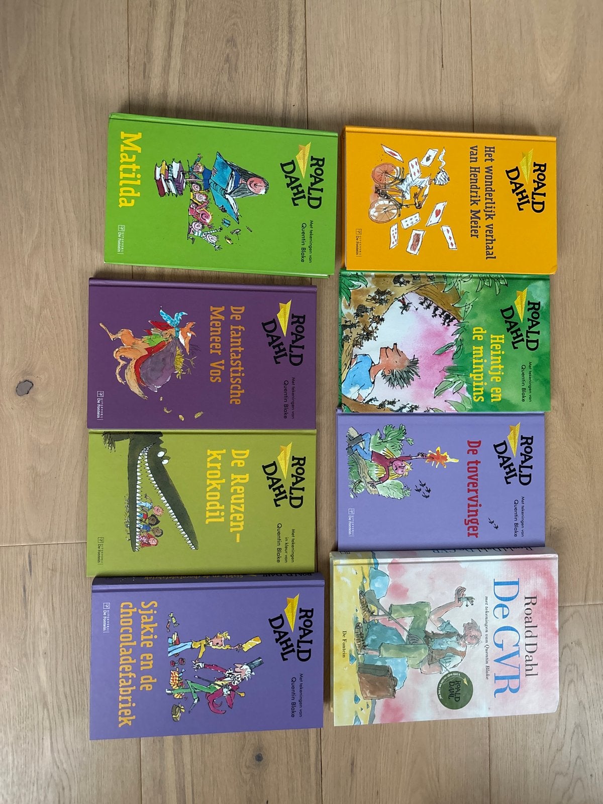 Roald Dahl Boeken Collectie - Zo goed als nieuw, Boeken, Ophalen, Zo goed als nieuw, Fictie algemeen