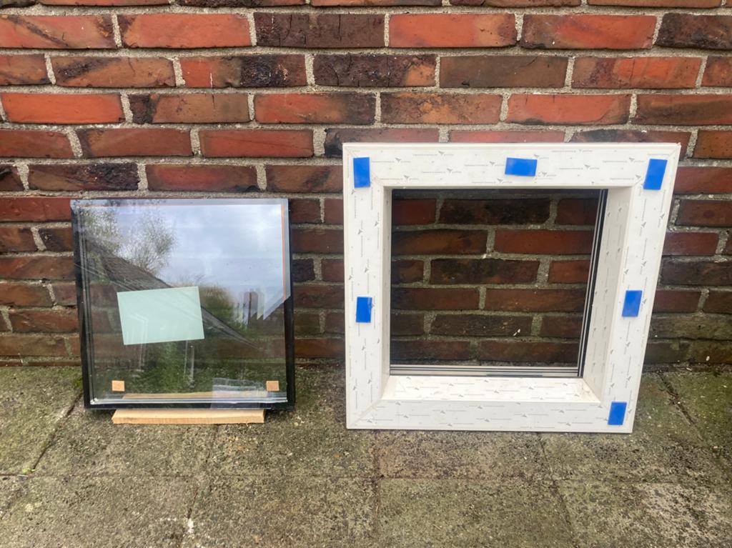 3x Profine Kommerling K-Vision Trend met triple glas, Ophalen of Verzenden, Zo goed als nieuw, Gevelraam of Ruit