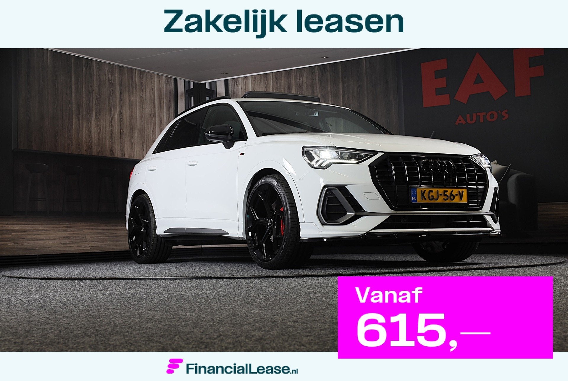 Audi Q3 45 TFSI e RSQ3 Look / AUT / Cc / Lane Assist / Camer, Dealer onderhouden, Gebruikt, Euro 6, Leder en Stof