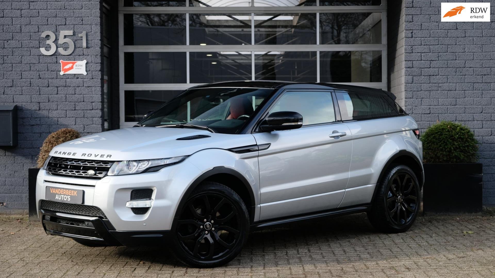 Land Rover Range Rover Evoque Coupé 2.0 Si 4WD Prestige Dyn, Auto's, Land Rover, Automaat, Zwart, 4 cilinders, 4 stoelen