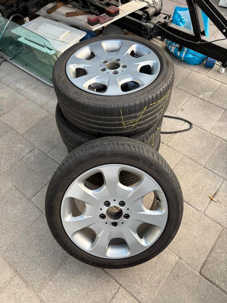 Mercedes velgen voor w203 17inch, Ophalen, 17 inch, Zomerbanden, 225 mm