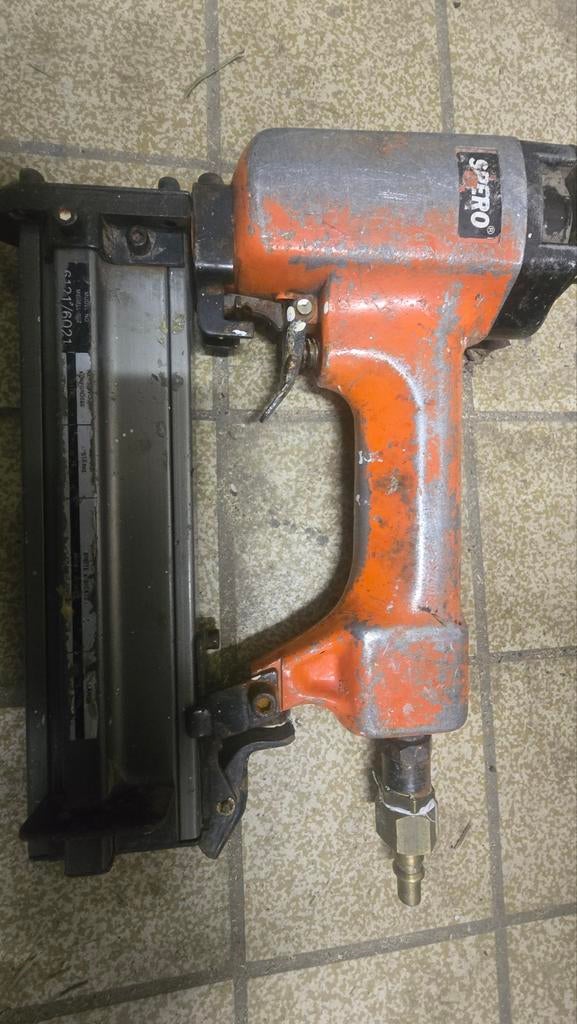 Spero pneumatische tacker, gebruikt, Ophalen of Verzenden, Gebruikt