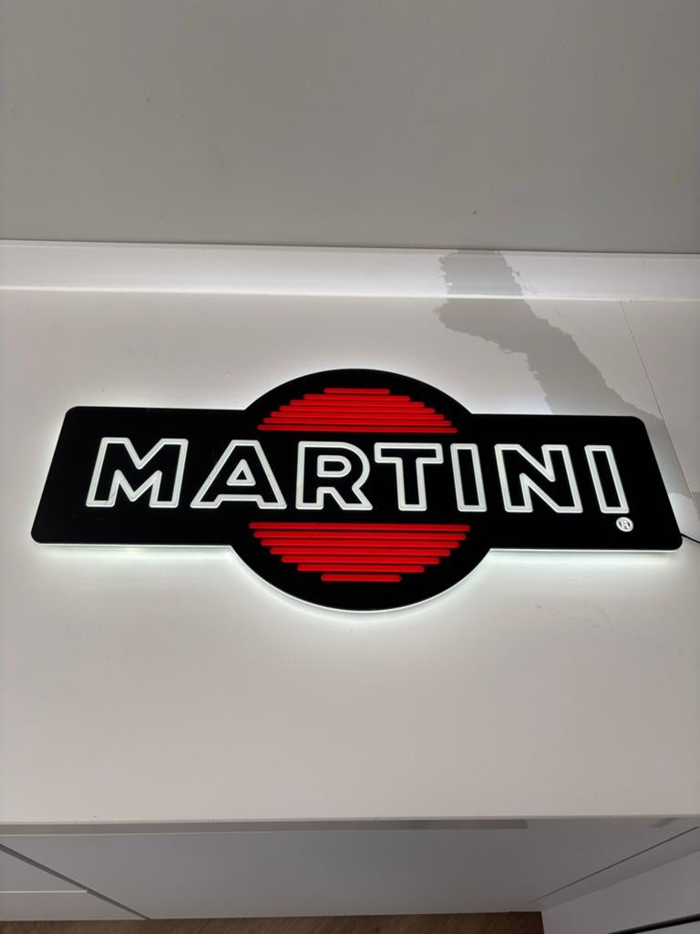 Martini LED Lichtbak - Zo goed als nieuw, Verzenden, Zo goed als nieuw, Lichtbak of (neon) lamp