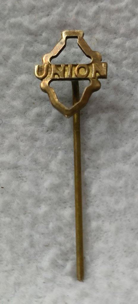 Speldje Union, Ophalen of Verzenden, Zo goed als nieuw, Transport, Speldje of Pin