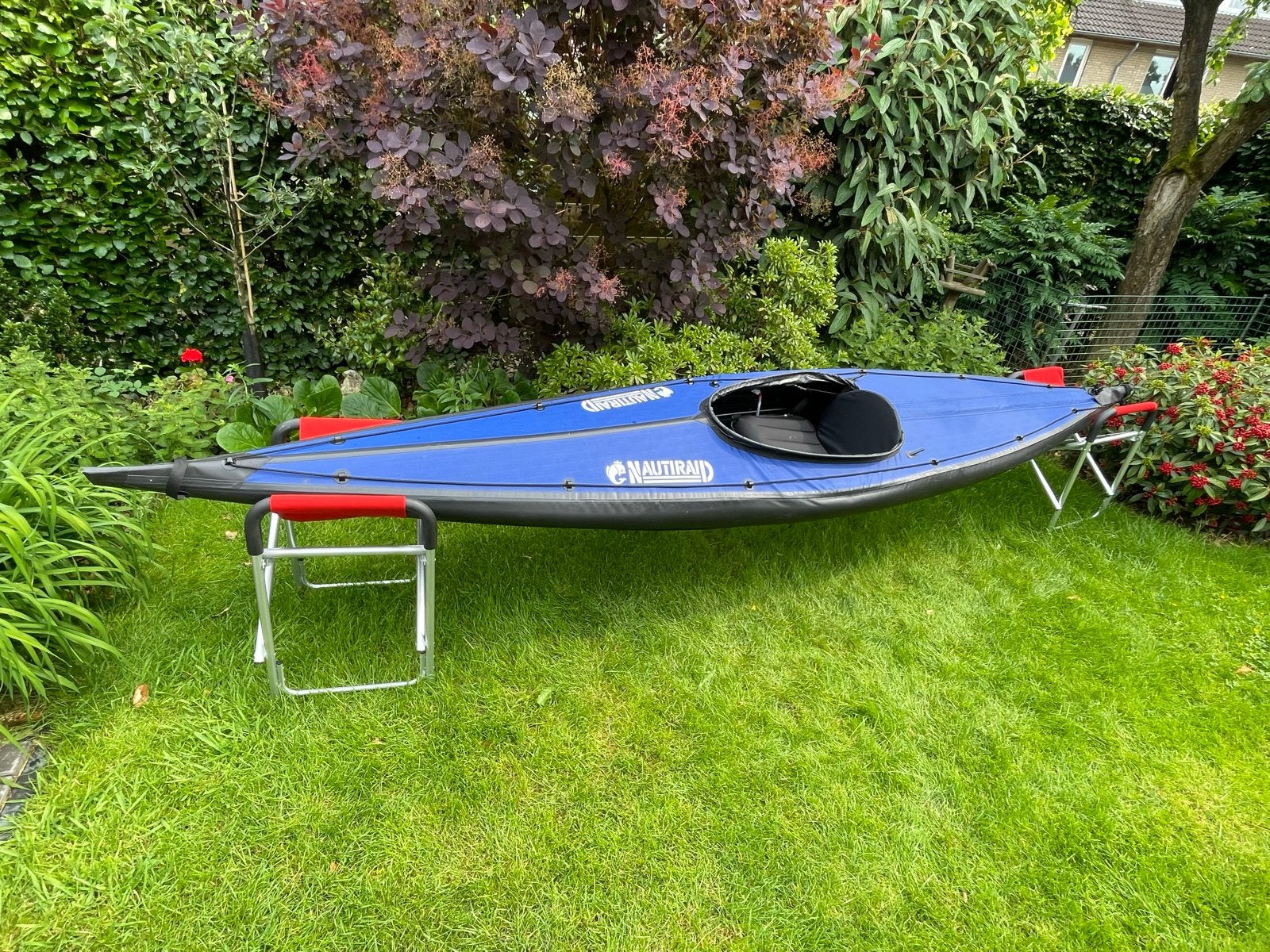 Nautiraid Cross 450 Vouwkajak - Compleet en Goede Staat, Ophalen, Gebruikt, 1-persoons