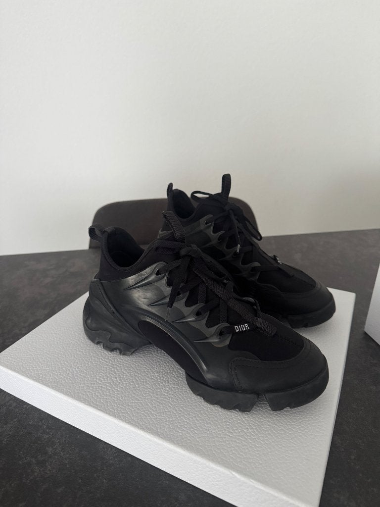 Dior Sneakers Zwart - Maat 38,5, Ophalen, Zwart, Dior, Sneakers of Gympen