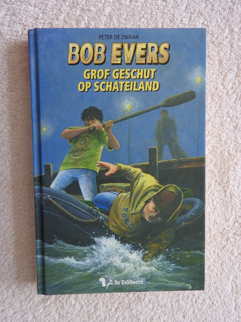 Bob Evers - Grof geschut op Schateiland - Nr. 48 - 1e druk, Ophalen of Verzenden, Zo goed als nieuw