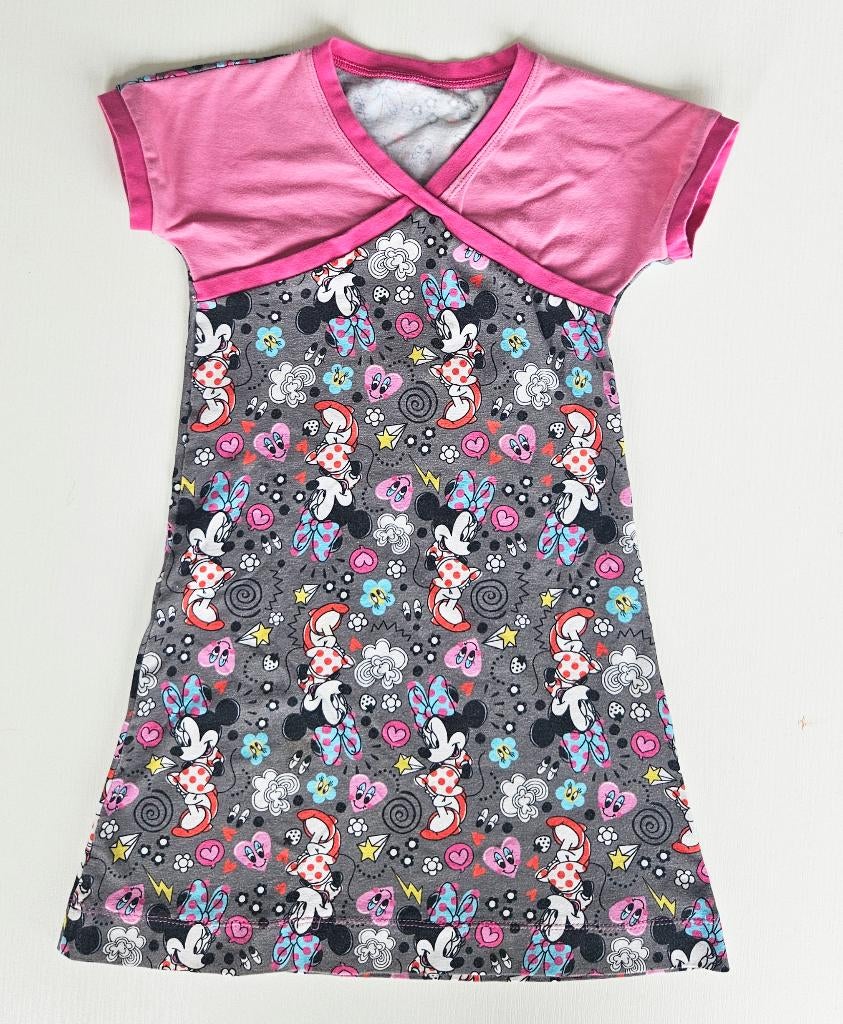 Minnie Mouse jurk, mt 92, Kinderen en Baby's, Kinderkleding | Maat 92, Meisje, Handgemaakt, Ophalen of Verzenden, Zo goed als nieuw