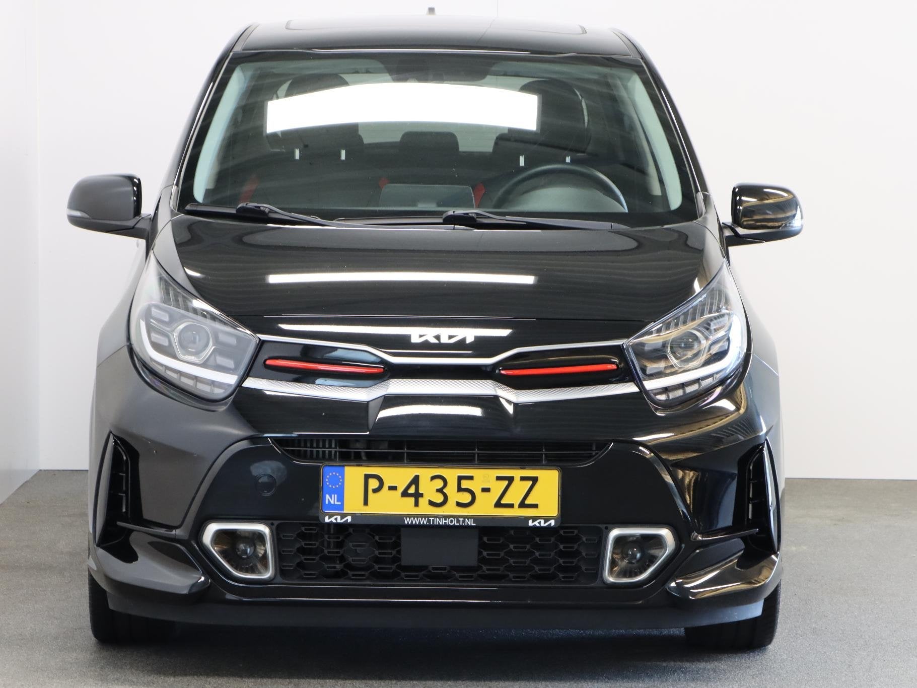 Kia Picanto 1.0 T-GDi GT-Line 5p, Auto's, 12 maanden, 101 pk, Gebruikt, Zwart