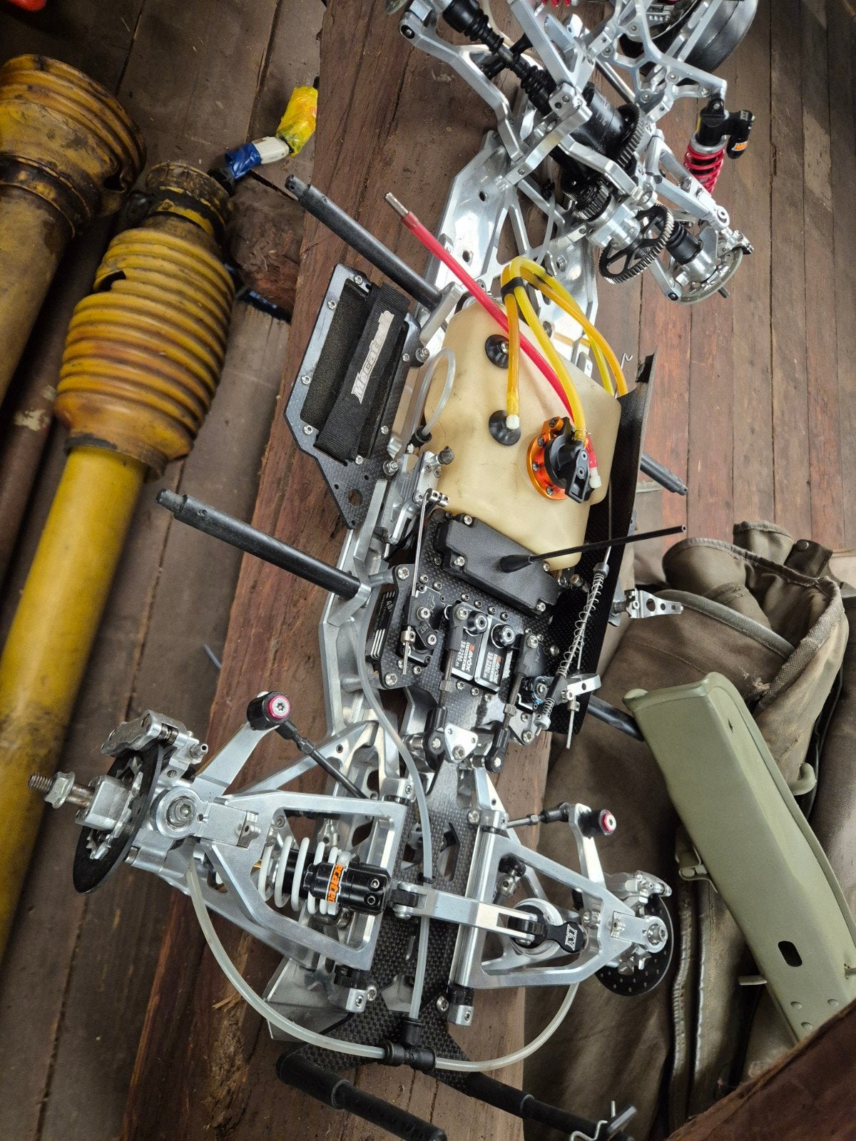 Mecatec FW Roller met Servos en SCS Diff, Mecatec, Gebruikt, Onbekend, Overige schalen