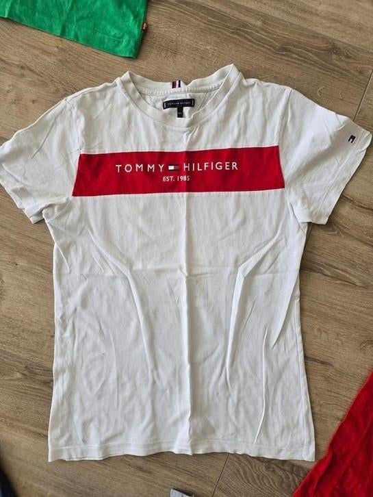 Tommy Hilfiger T-shirt jongen maat 164, Kinderen en Baby's, Kinderkleding | Maat 164, Gebruikt, Ophalen of Verzenden, Tommy Hilfiger