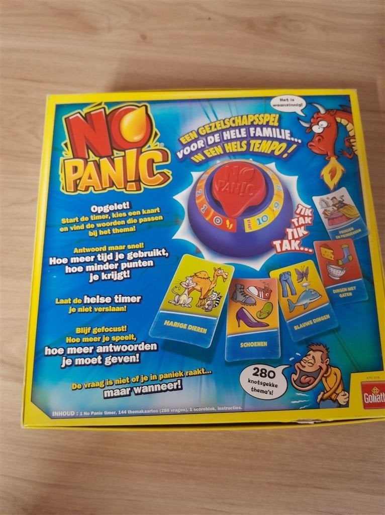 No panic - s1512, Verzenden, Zo goed als nieuw