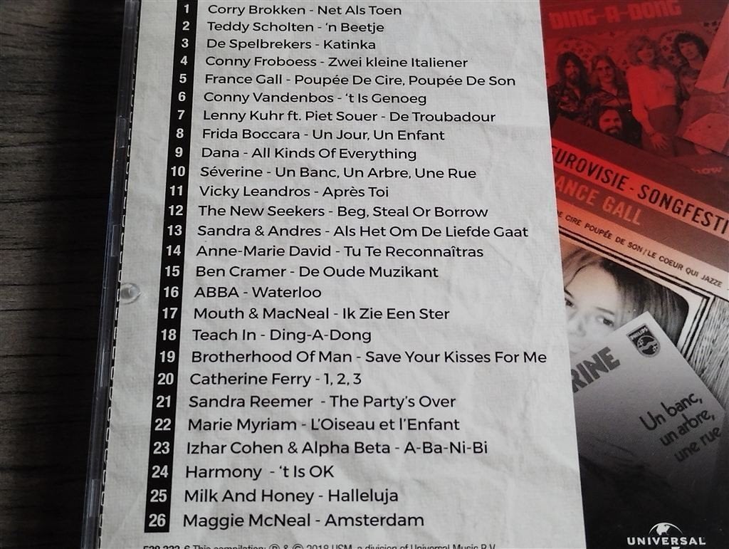 Favorieten Expres: Songfestival, Ophalen of Verzenden, Zo goed als nieuw, Pop