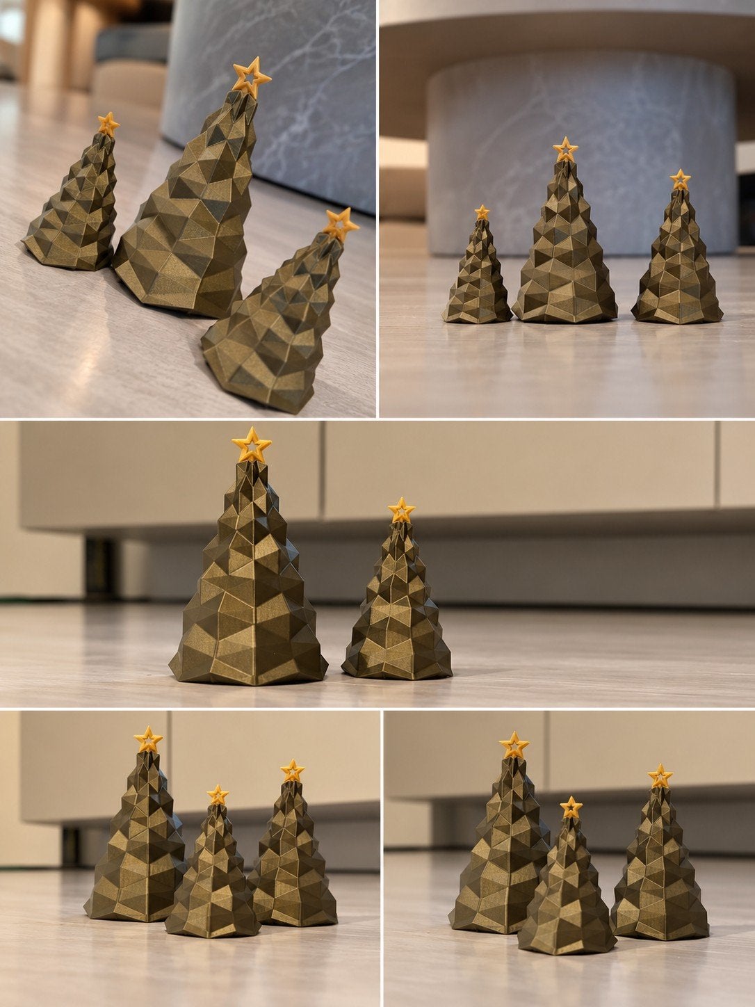Ornament kerst bronskleurig, Ophalen of Verzenden, Nieuw