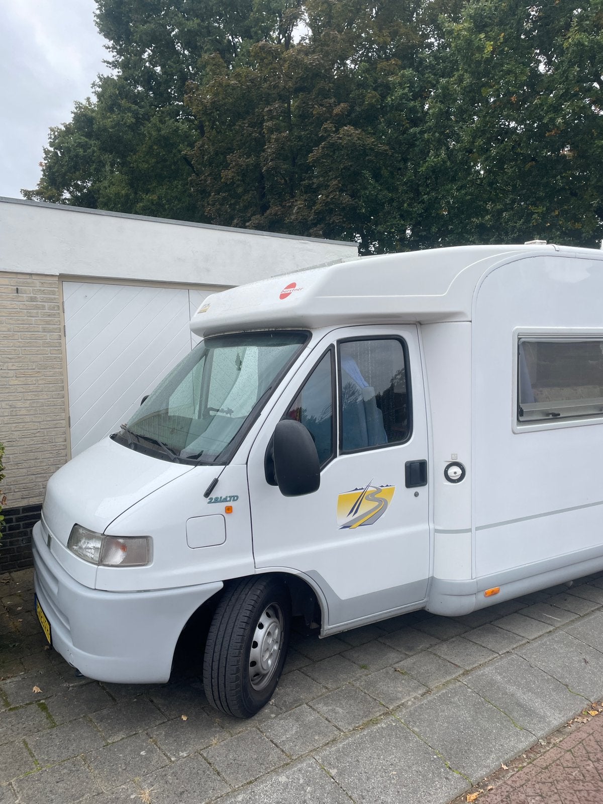 Camper fiat burster 2.8, Caravans en Kamperen, Ringverwarming, Fiat, Tot en met 3, Luifel
