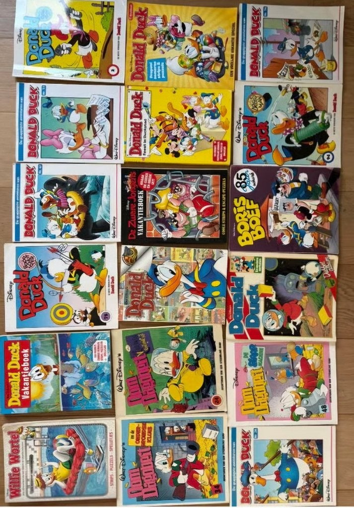 Grote verzameling Donald Duck stripboeken (1990–2023), Meerdere stripboeken, Ophalen of Verzenden, Gelezen, Walt Disney